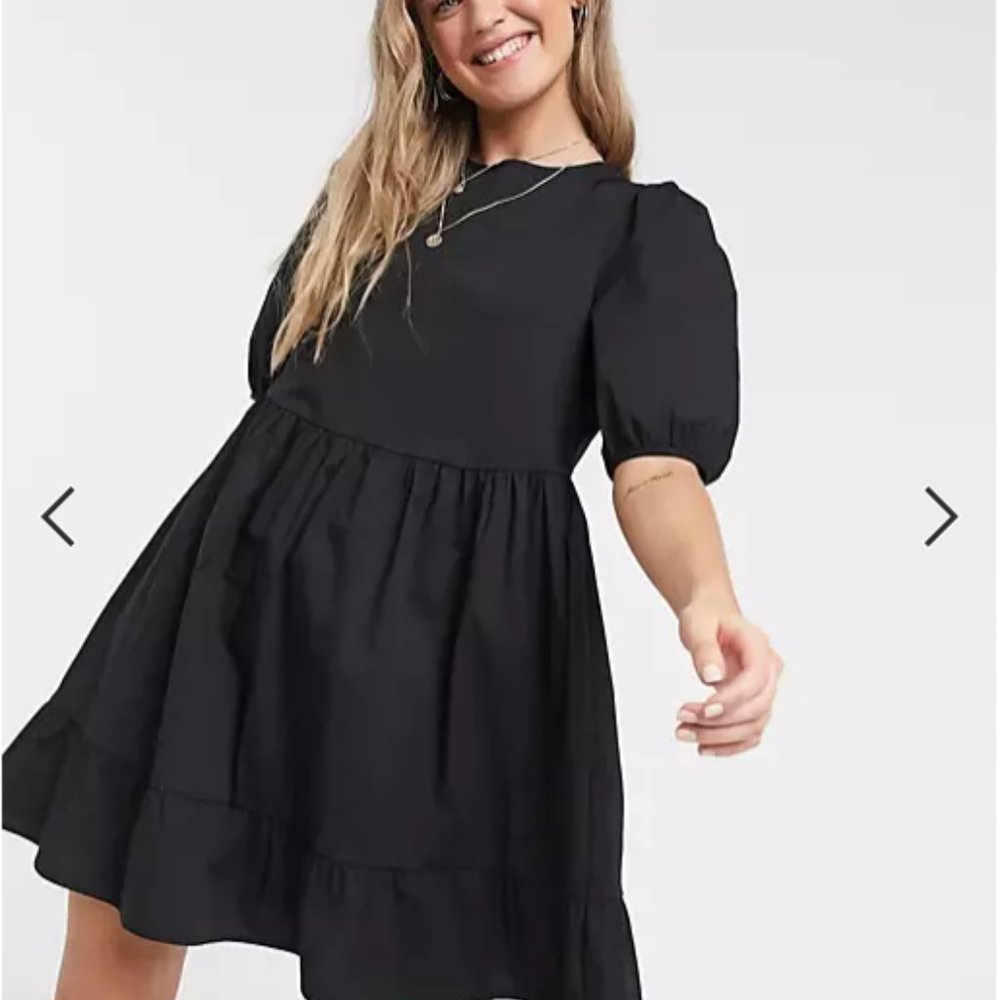 Black Smock Dress